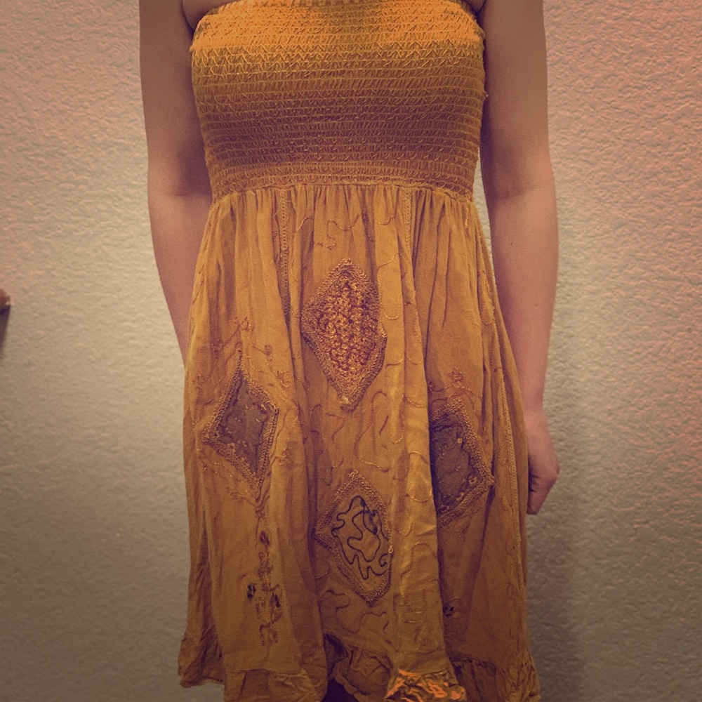 Bohemian style dress
